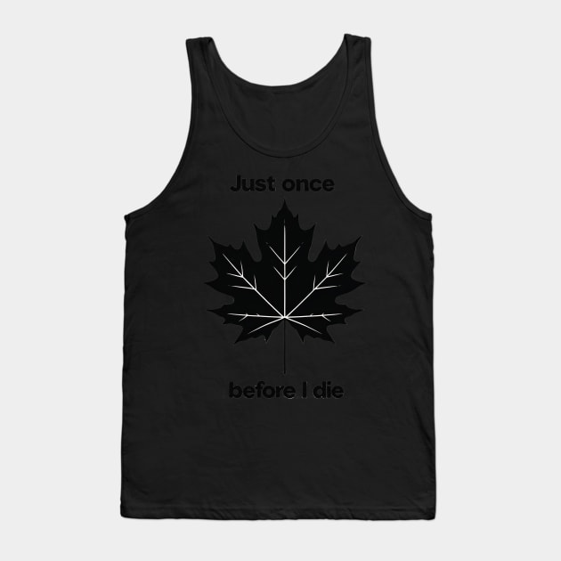 Nocturnal Maple Whisper Tank Top by EternalEntity